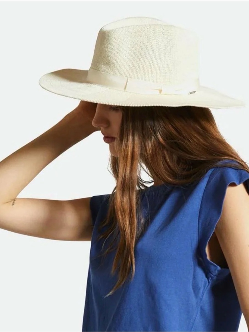Brixton Lyons Cotton Knit Fedora Hat